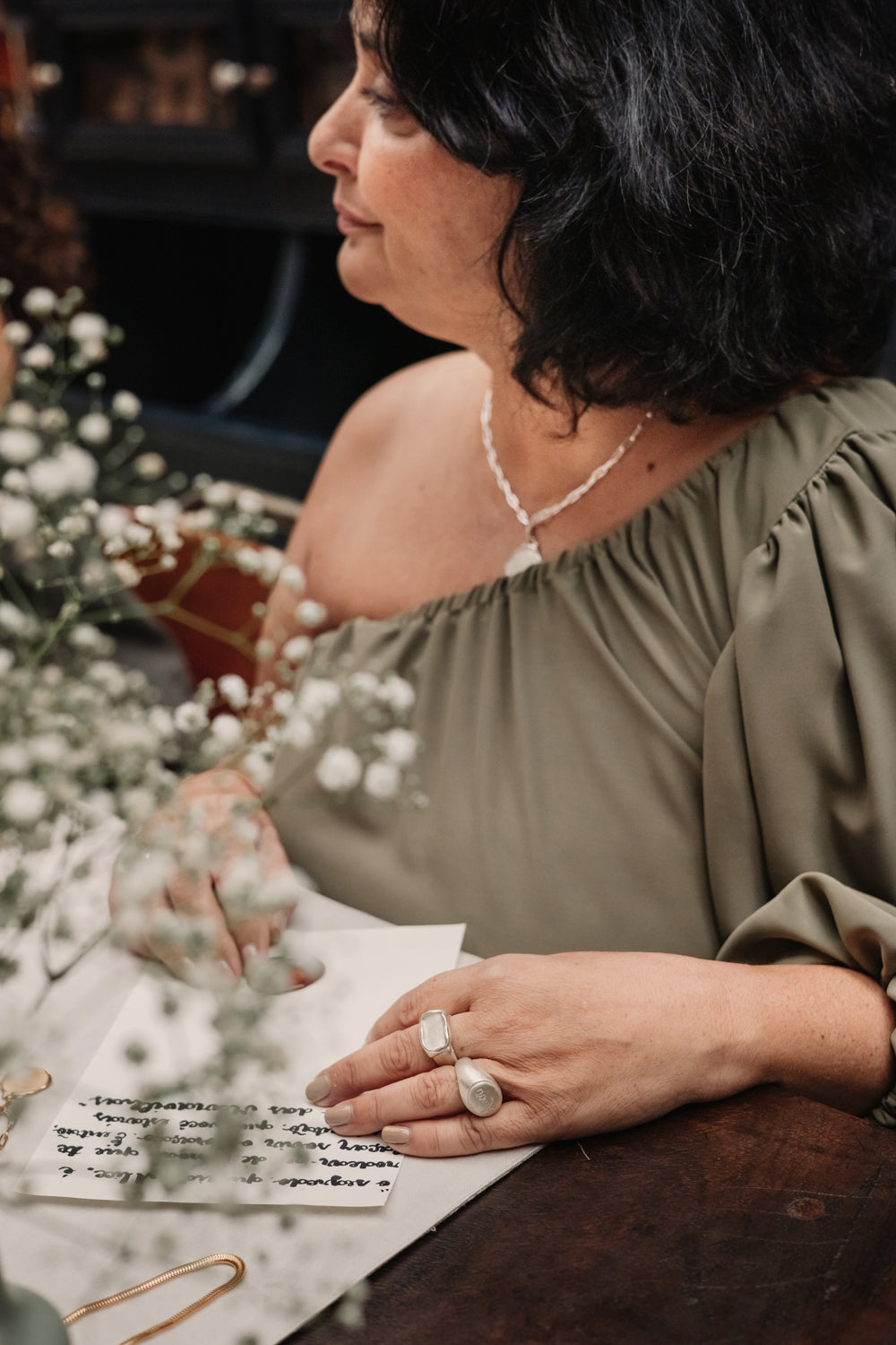 Empathy ring without pearl.