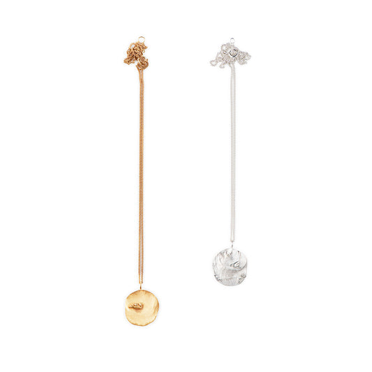 Pendente Pureza (concha redonda com ramagem)