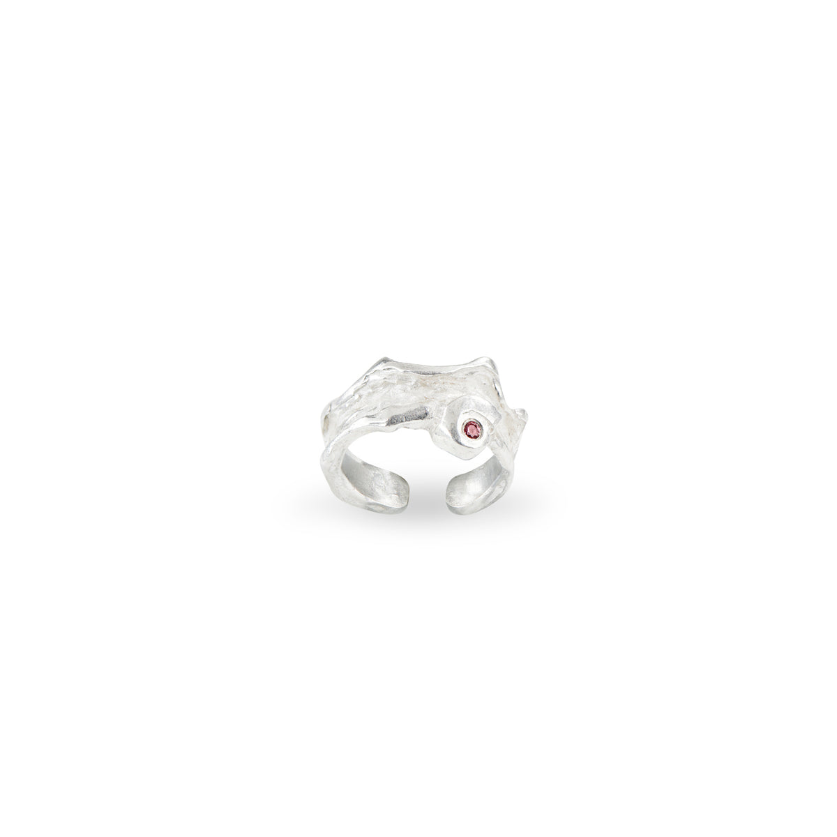 Anel buzio mini com pedra