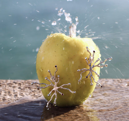 Brincos Coral Luminoso