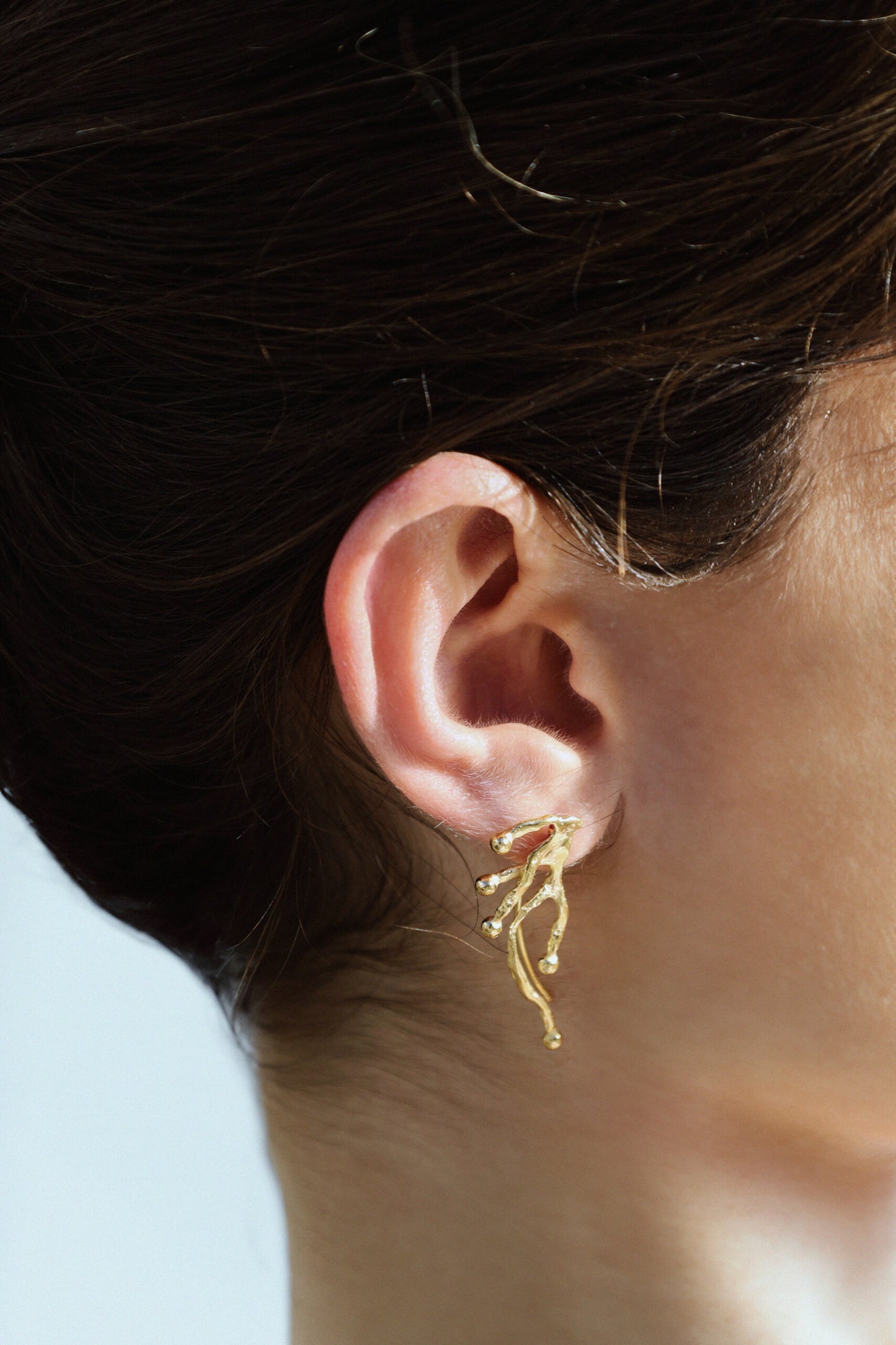 Water Reflections earcuff earrings