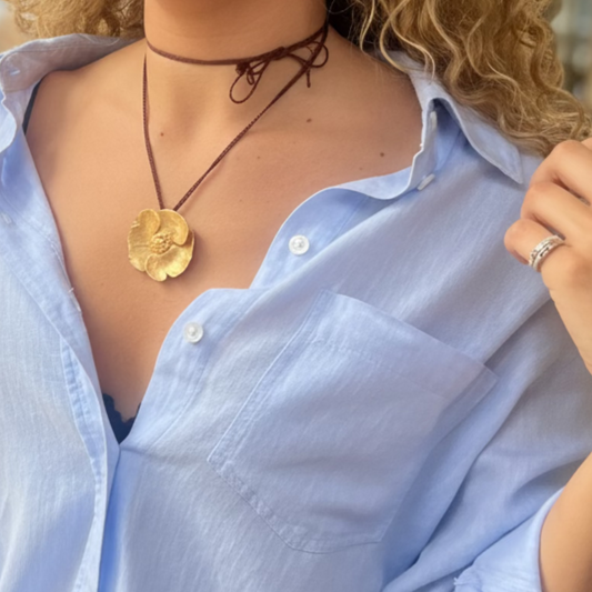 Perfect Love Necklace, with silk thread