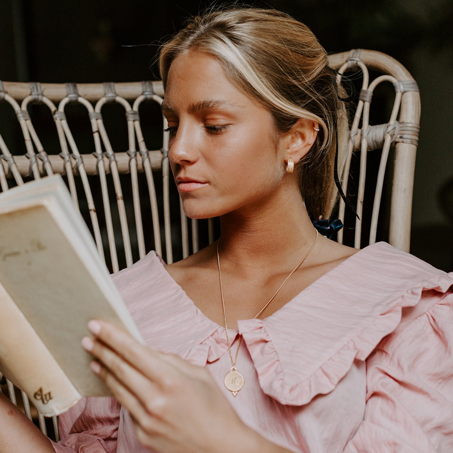 Pendente Gratidão com letra