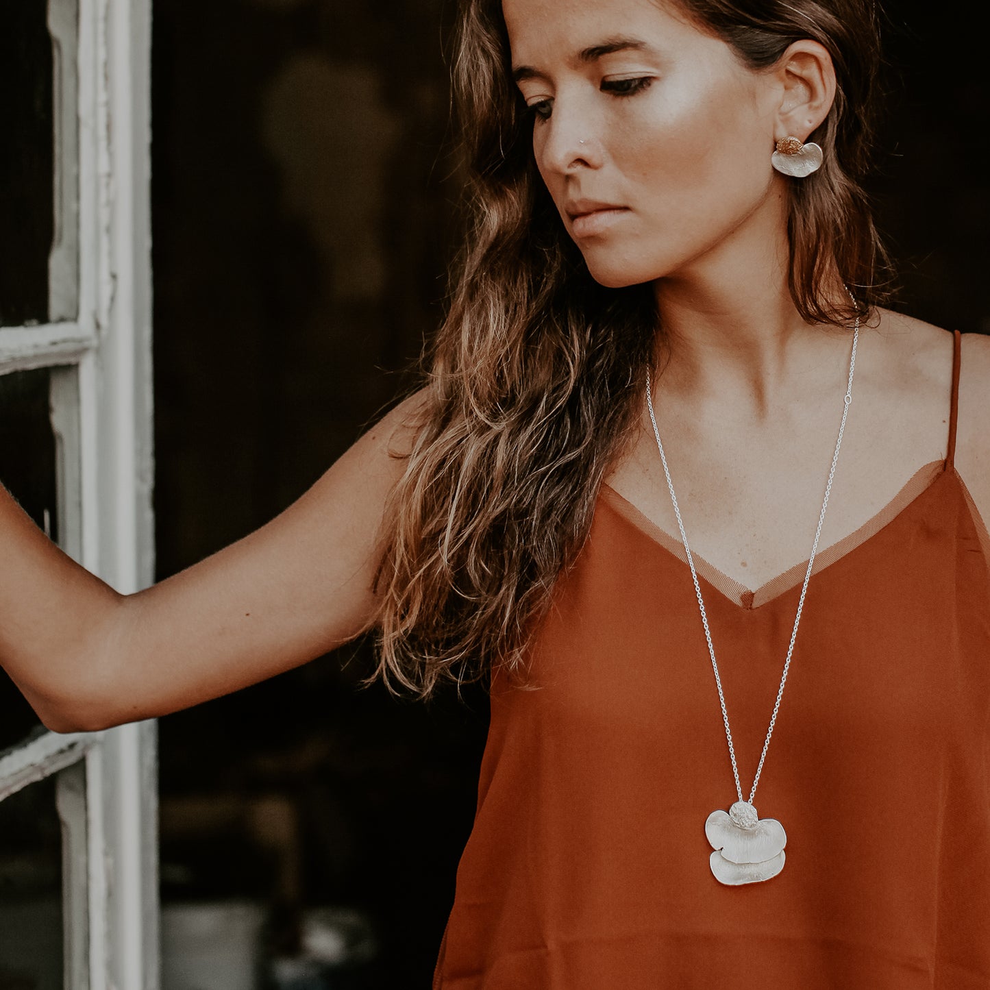 Poppy XL Long Pendant