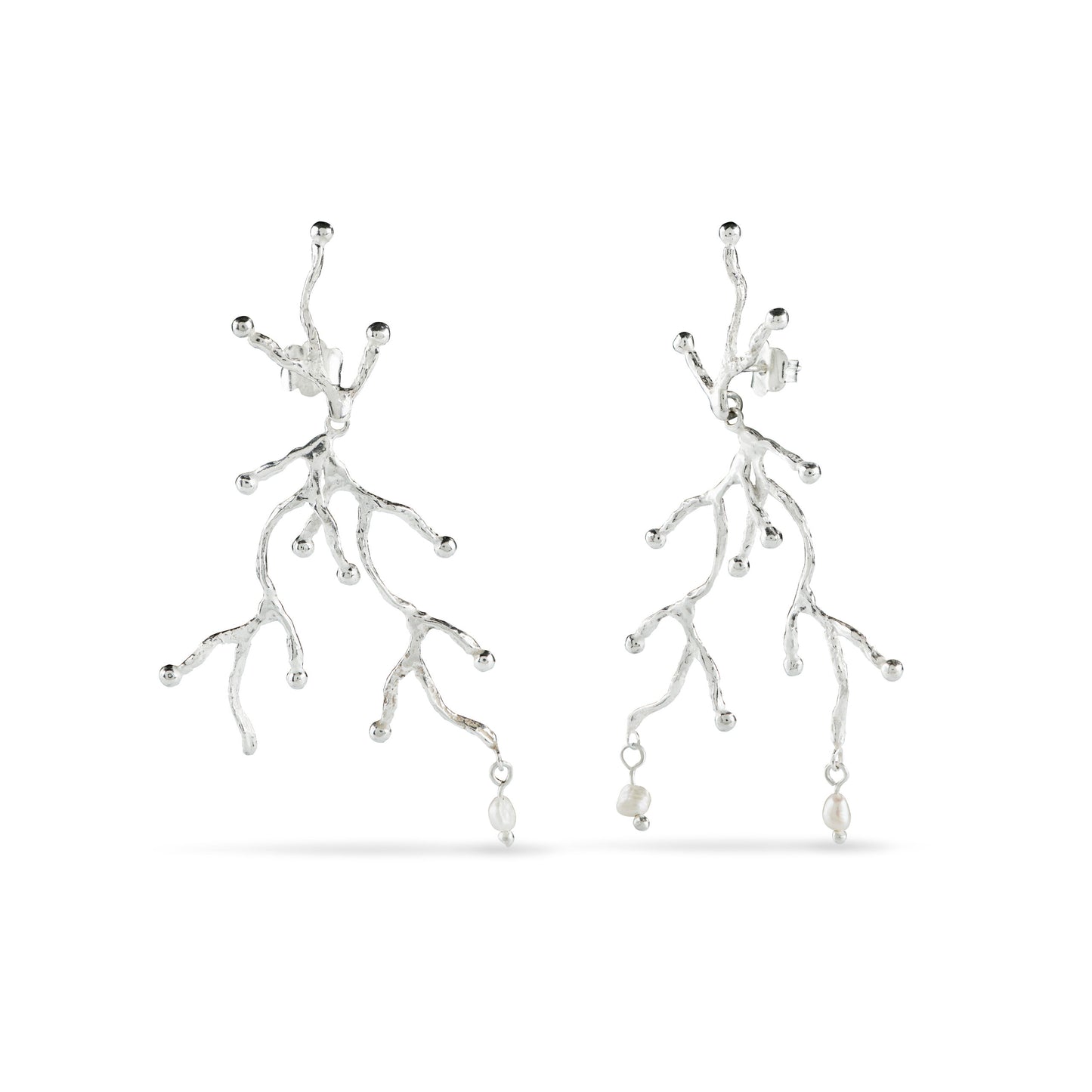 Brincos Ondas de Pérola