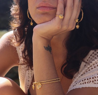 Pulseira Bebida Fresca < tipo escrava com berloques>