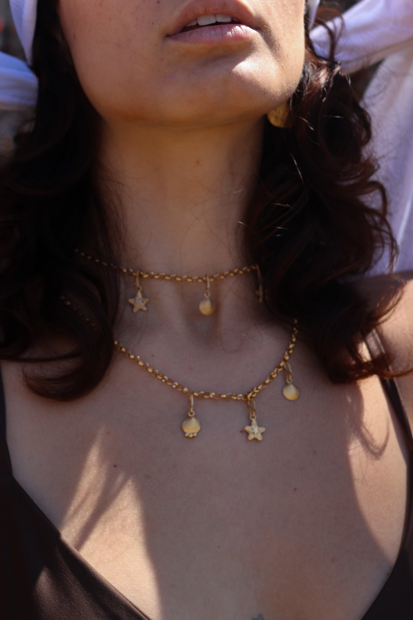 Open Smiles Necklace <with charms>