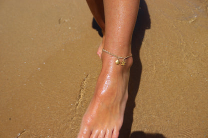 Ankle bracelet Feet in the Sand