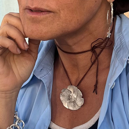 Perfect Love Necklace, with silk thread