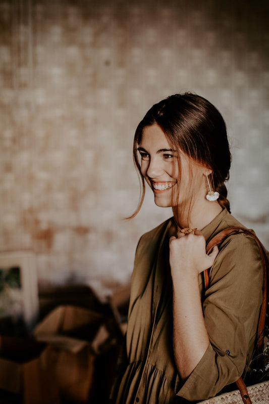 Brincos longos Poppy