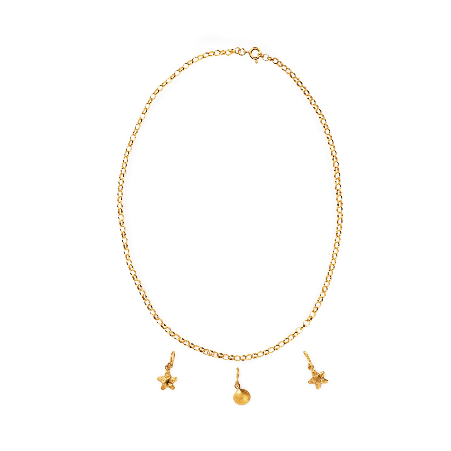 Open Smiles Necklace <with charms>