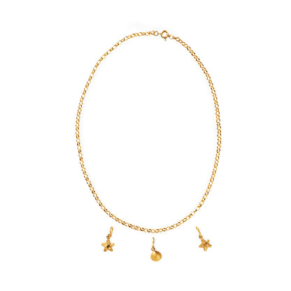 Open Smiles Necklace <with charms>