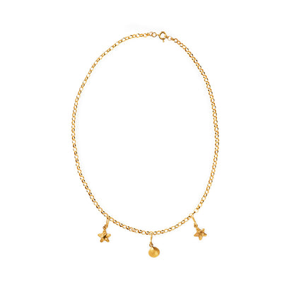 Open Smiles Necklace <with charms>