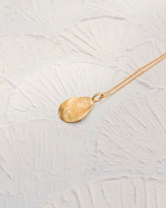 Pendente concha plana